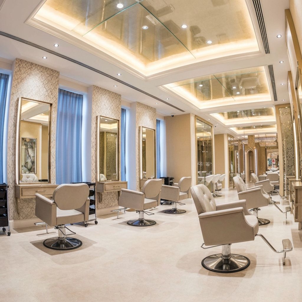 Intérieur du salon Qualitec Beauty